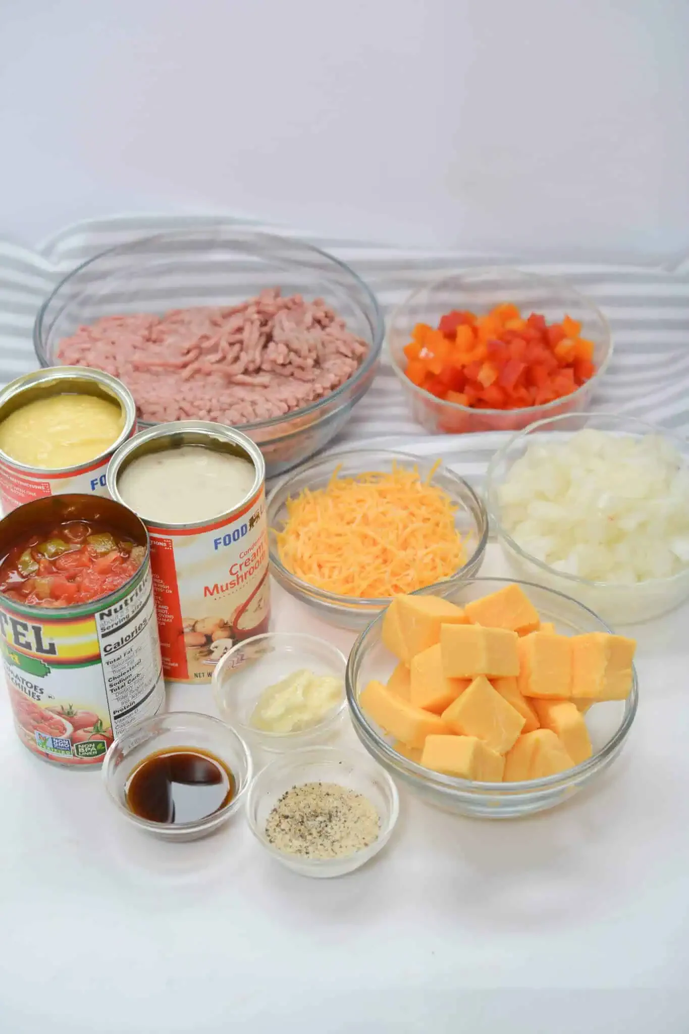 Tex Mex Casserole with Ground Beef