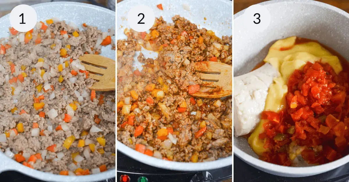 Tex Mex Casserole with Ground Beef