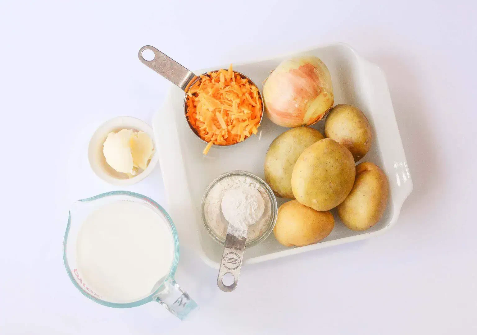 Au Gratin Potatoes with Gruyere Cheese