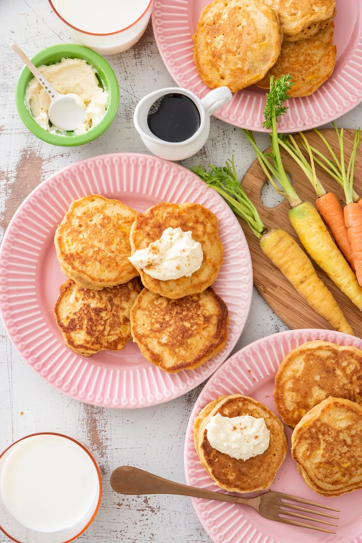Carrot Cake Pancakes