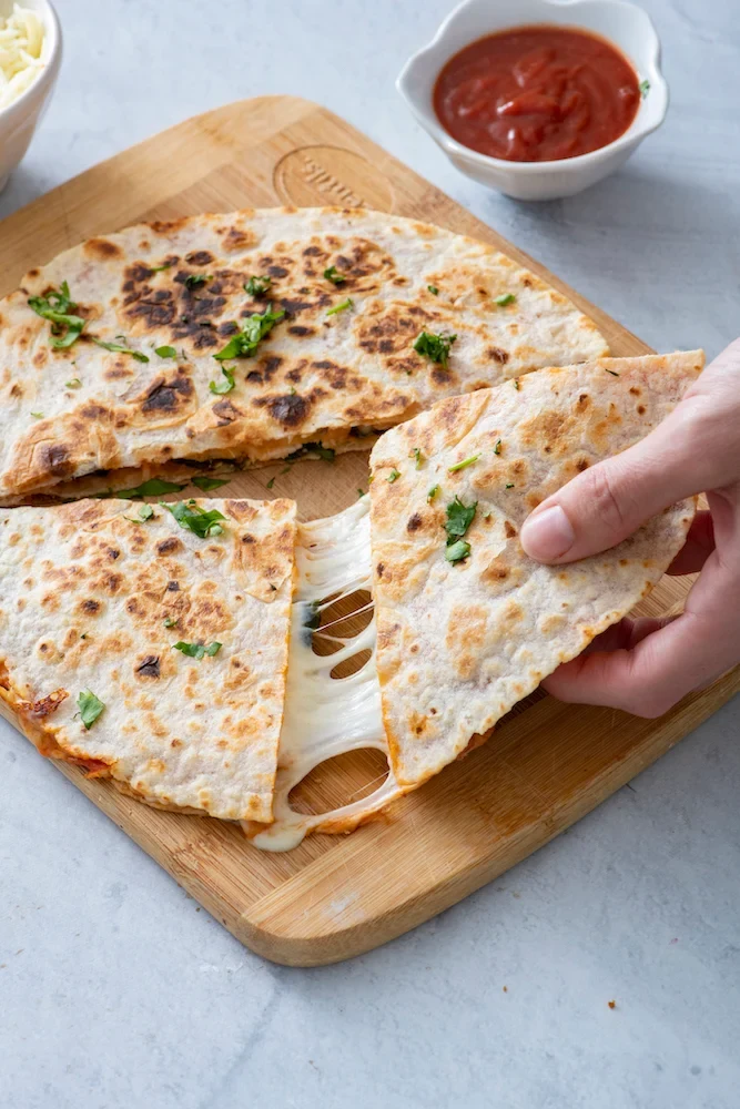 Pizza Quesadillas