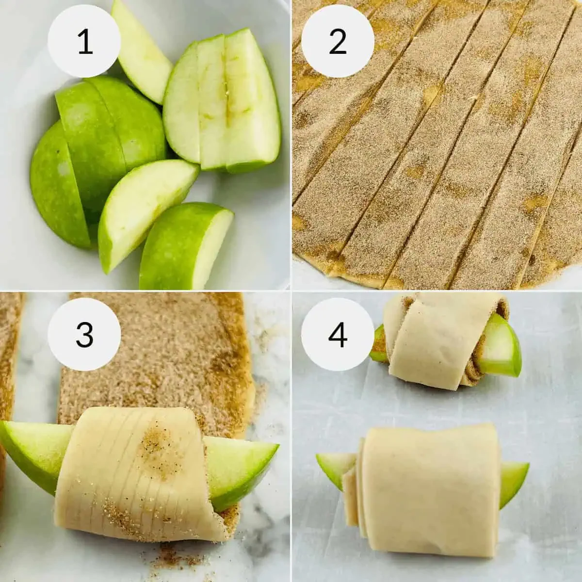 Mini Apple Pie Bites