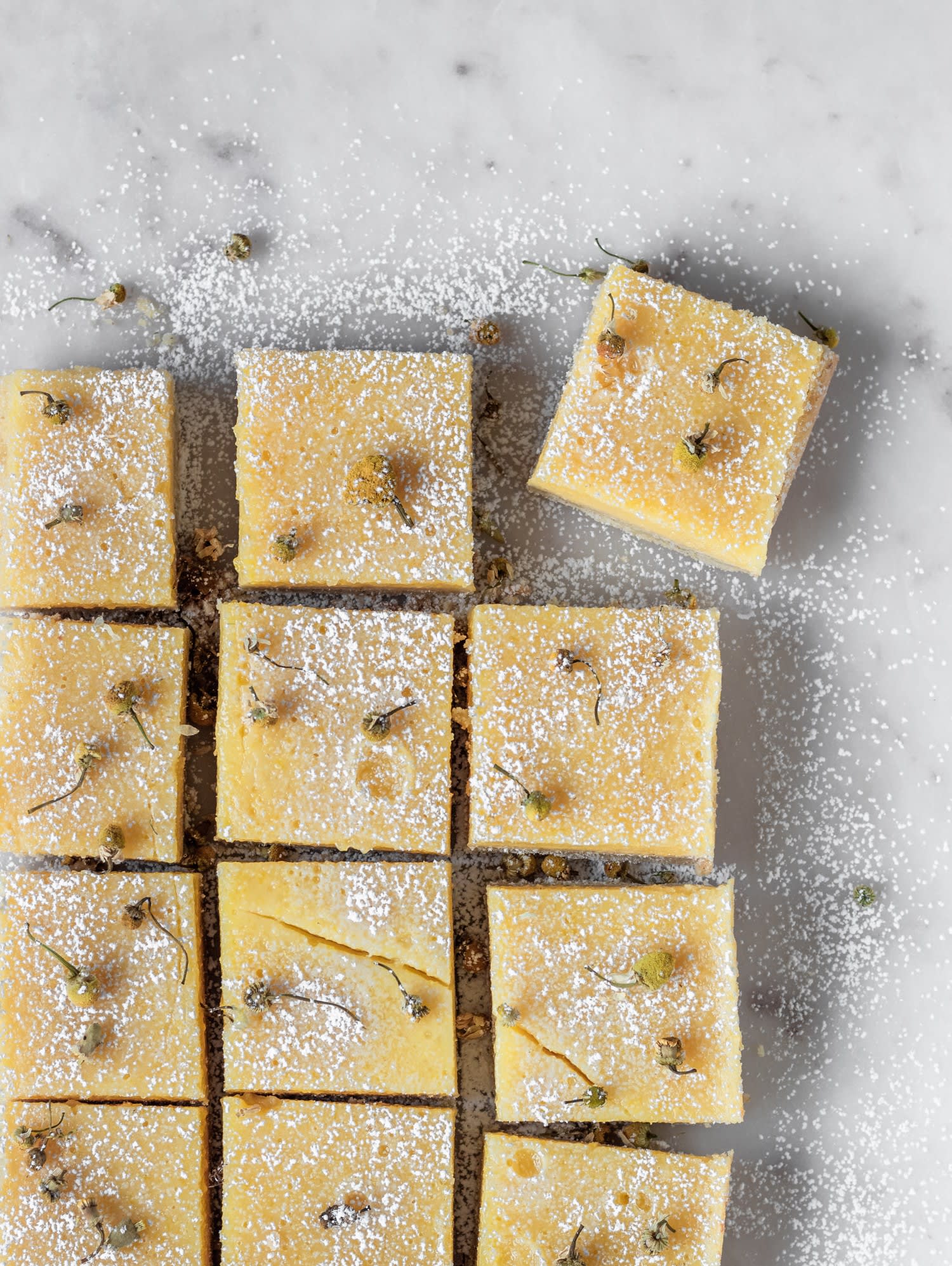 Chamomile Lemon Bars