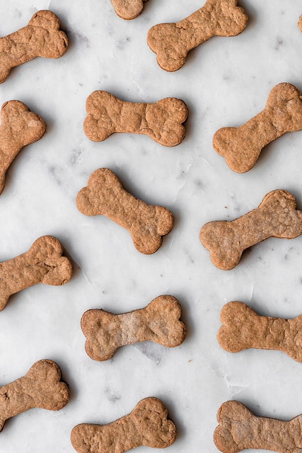 Homemade Peanut Butter Dog Cookies