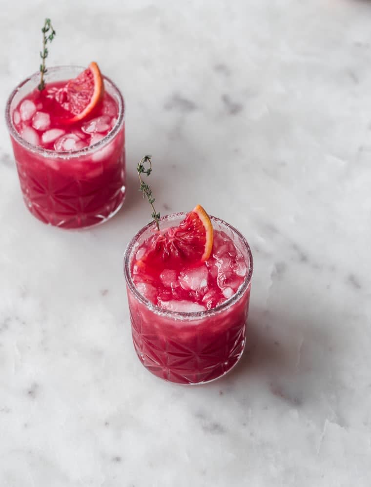Blood Orange Margaritas