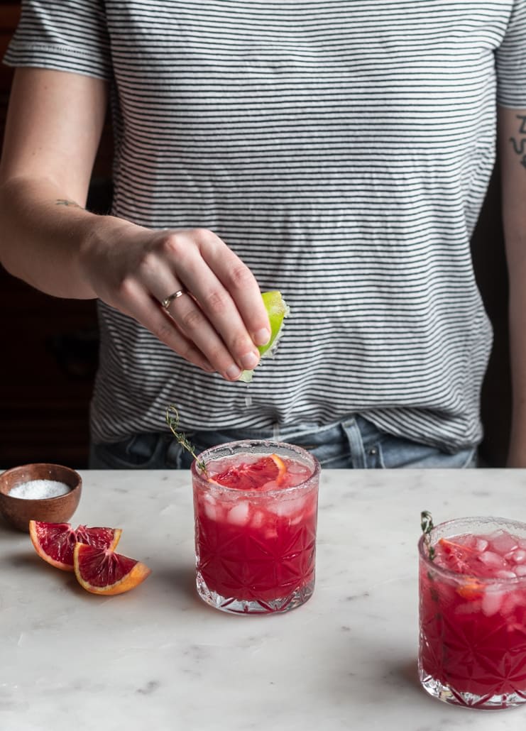Blood Orange Margaritas