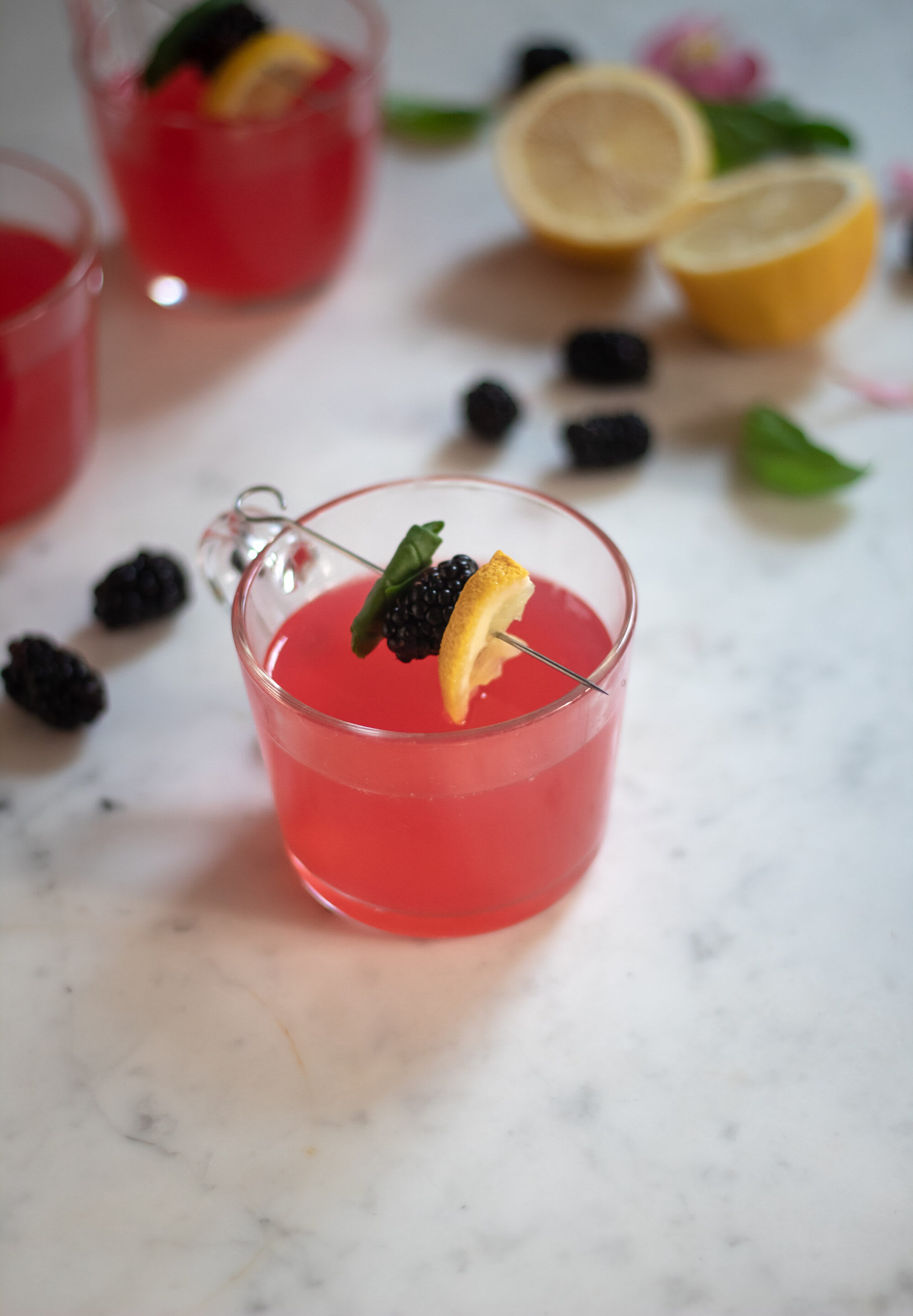 Blackberry + Mint Limeade