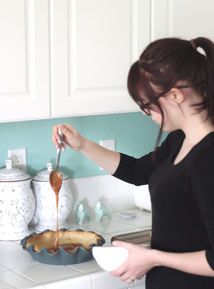 Coconut Cream Pie With Macadamia Nut Caramel