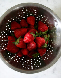 Strawberry And Grapefruit Galette