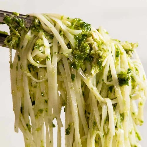 Green Ginger Rice Noodles