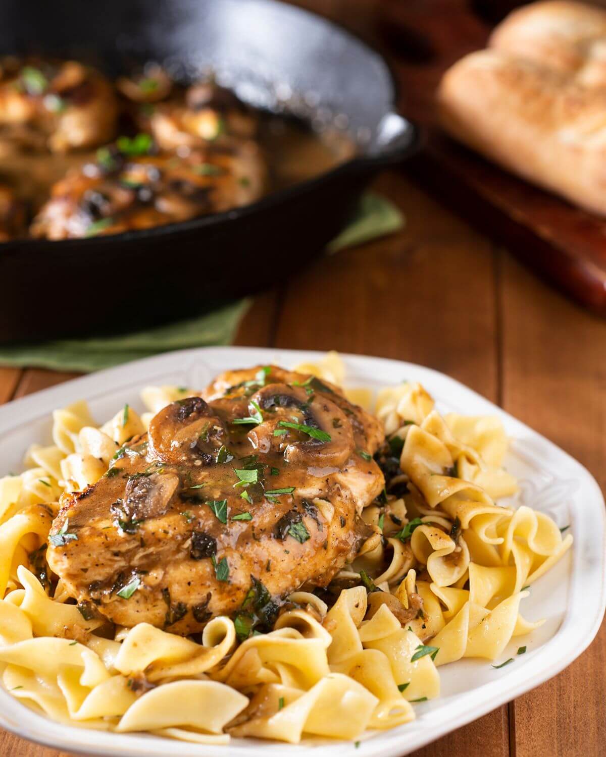 Chicken Marsala Pasta