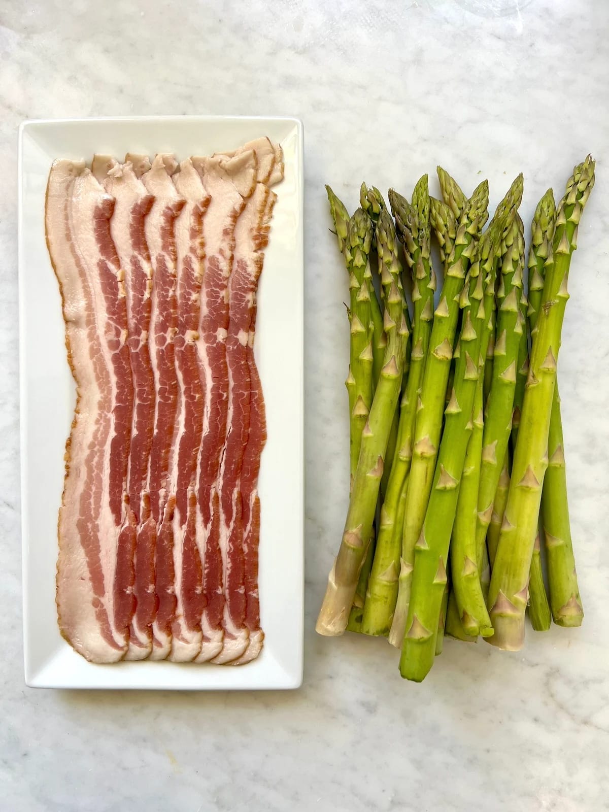 Air Fryer Bacon Wrapped Asparagus