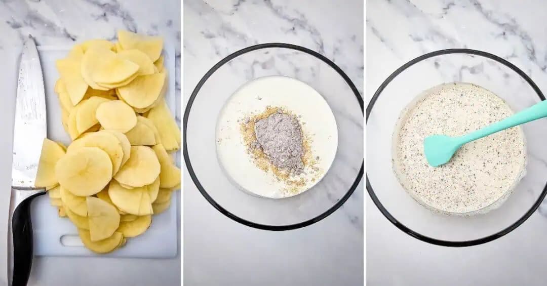 French Onion Potato Bake