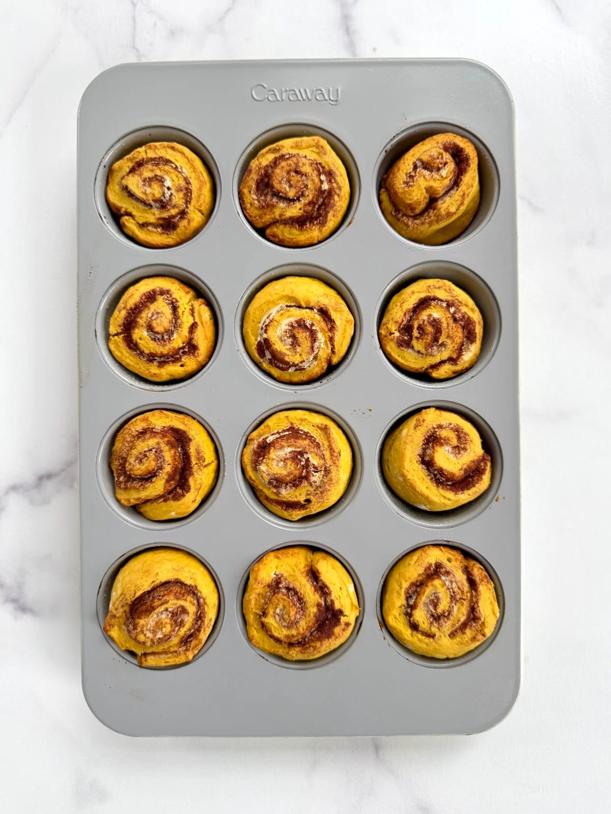 Quick Pumpkin Cinnamon Rolls