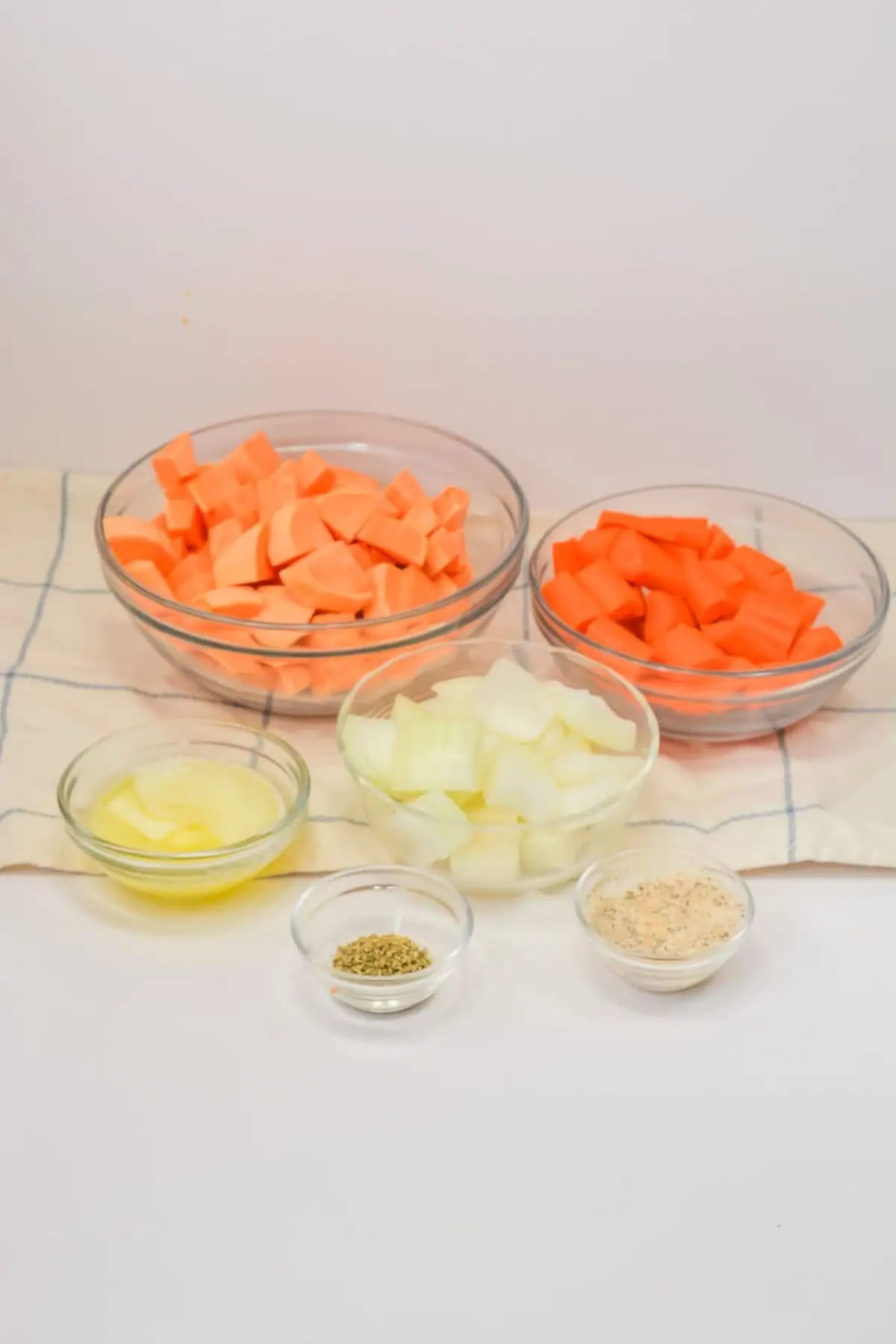 Roasted Sweet Potatoes and Carrots