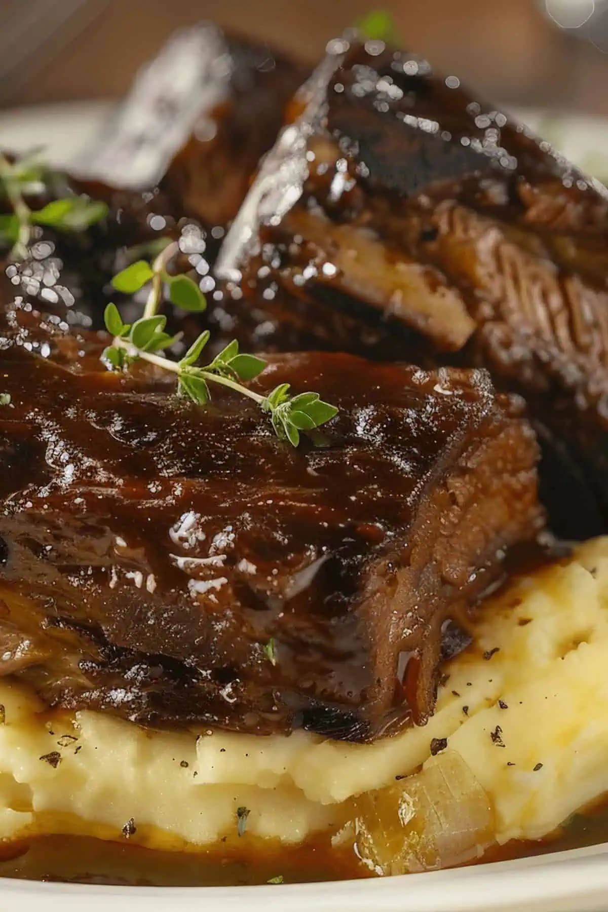 Slow Cooker Beef Short Ribs with Beer