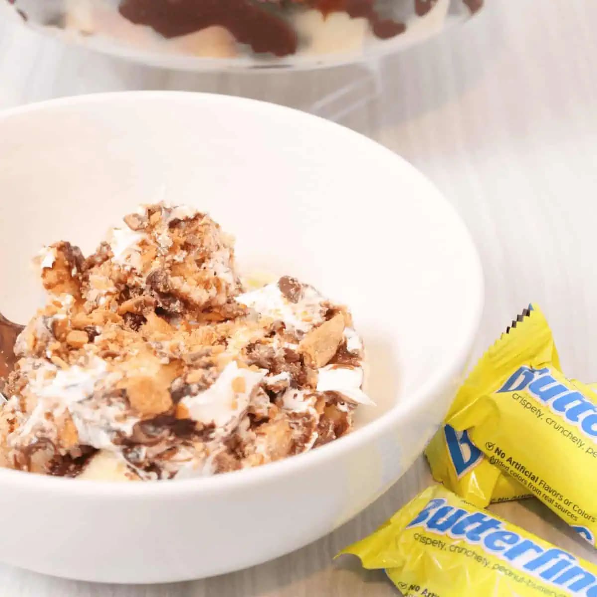 Butterfinger Pie (No Bake)