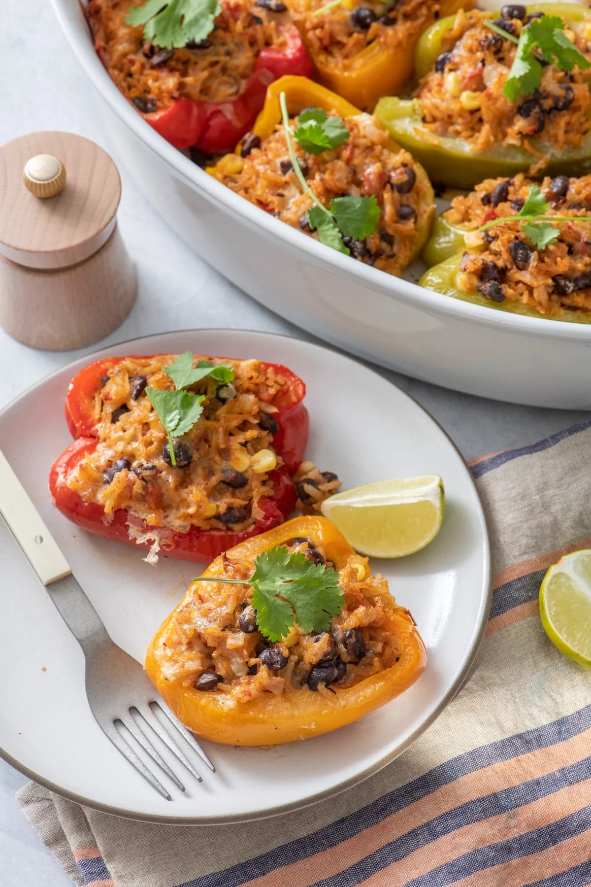 Vegetarian Stuffed Peppers