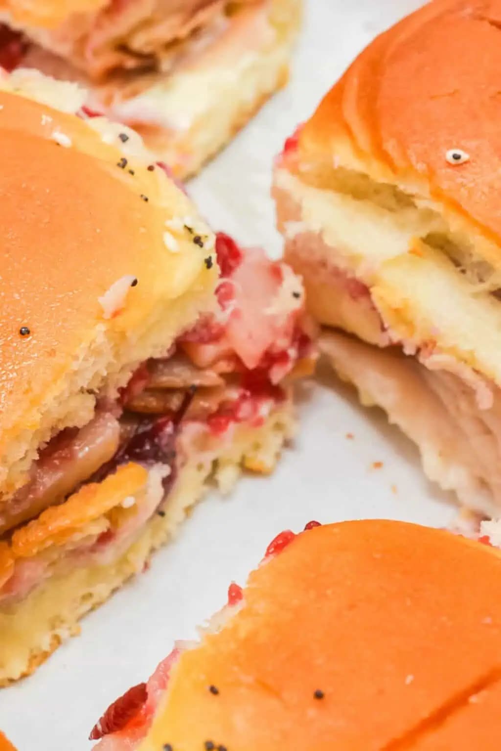 Cranberry Turkey Sliders