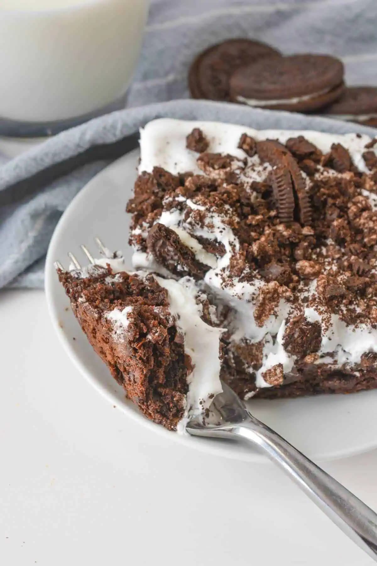 Oreo Dump Cake