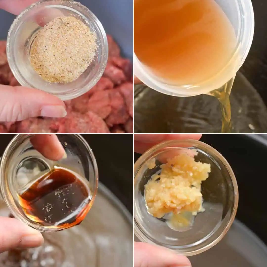 Slow Cooker Beef Tips and Gravy