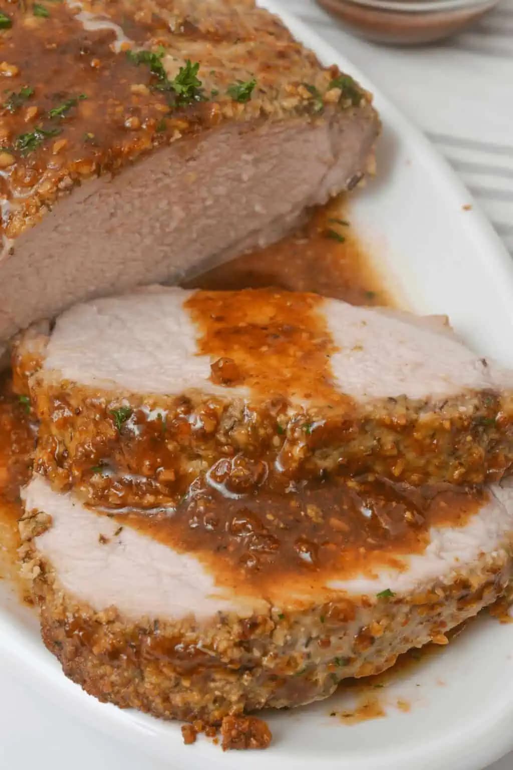 Crock Pot Pork Tenderloin with Parmesan Sauce