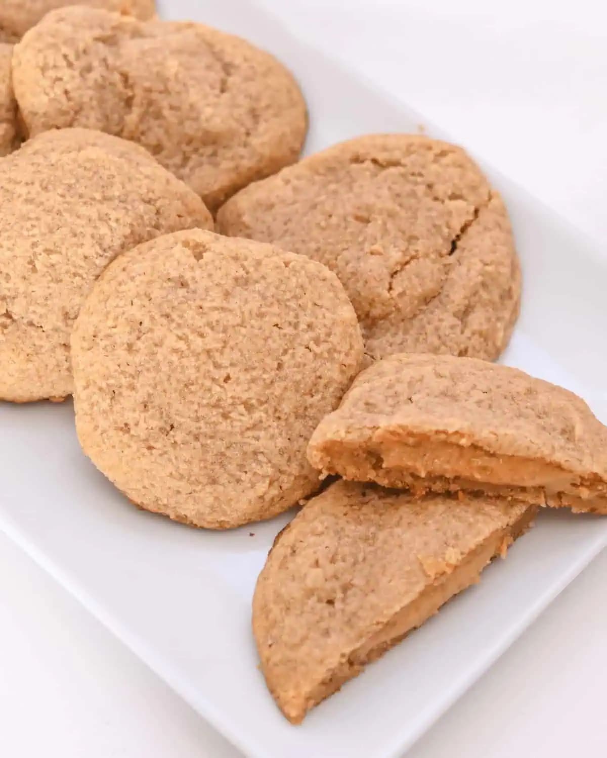 Peanut Butter Stuffed Cookies