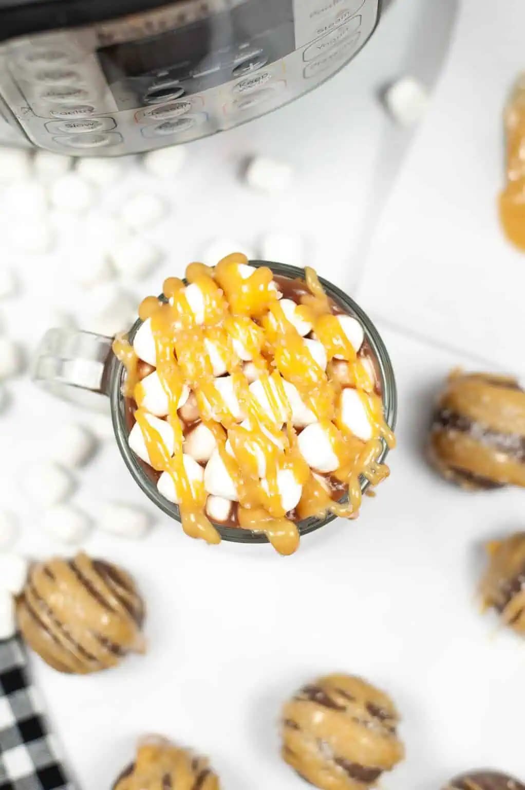 Salted Caramel Hot Chocolate Bomb