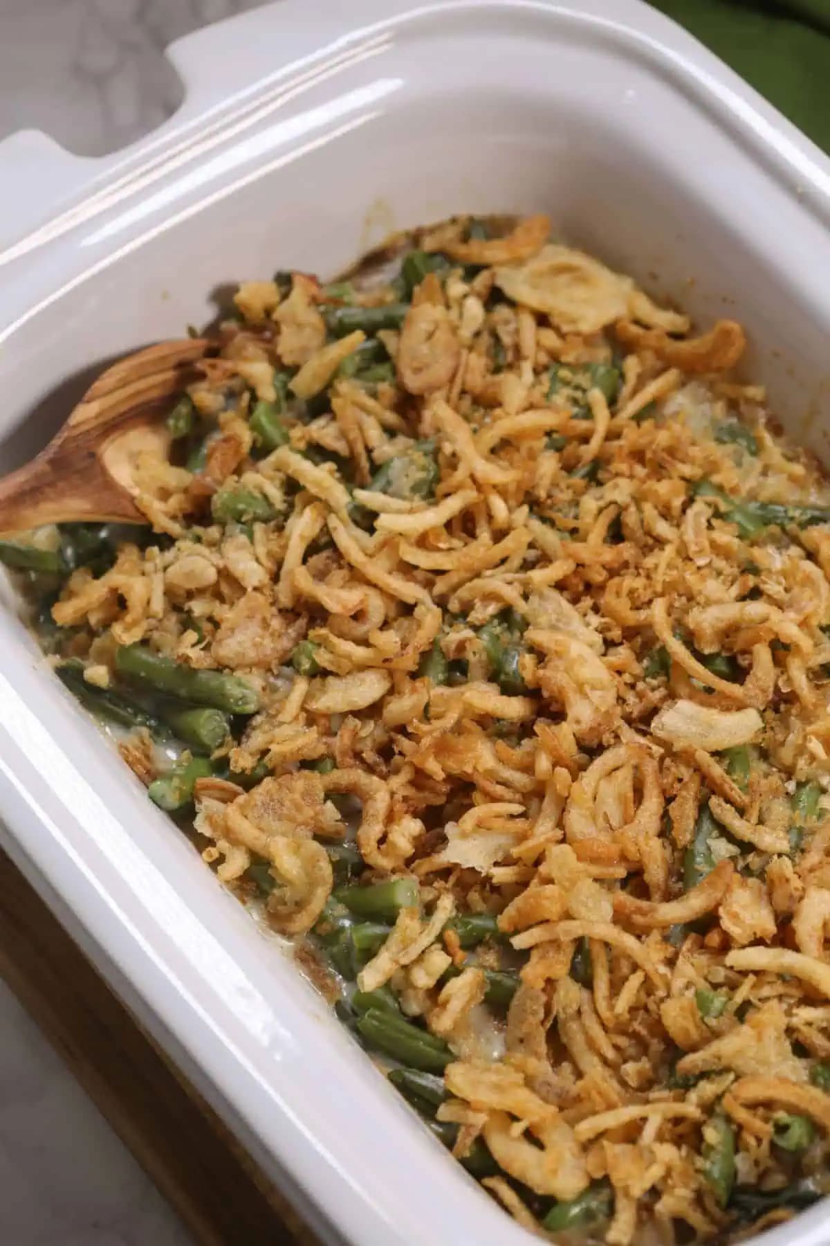 Crock Pot Green Bean Casserole