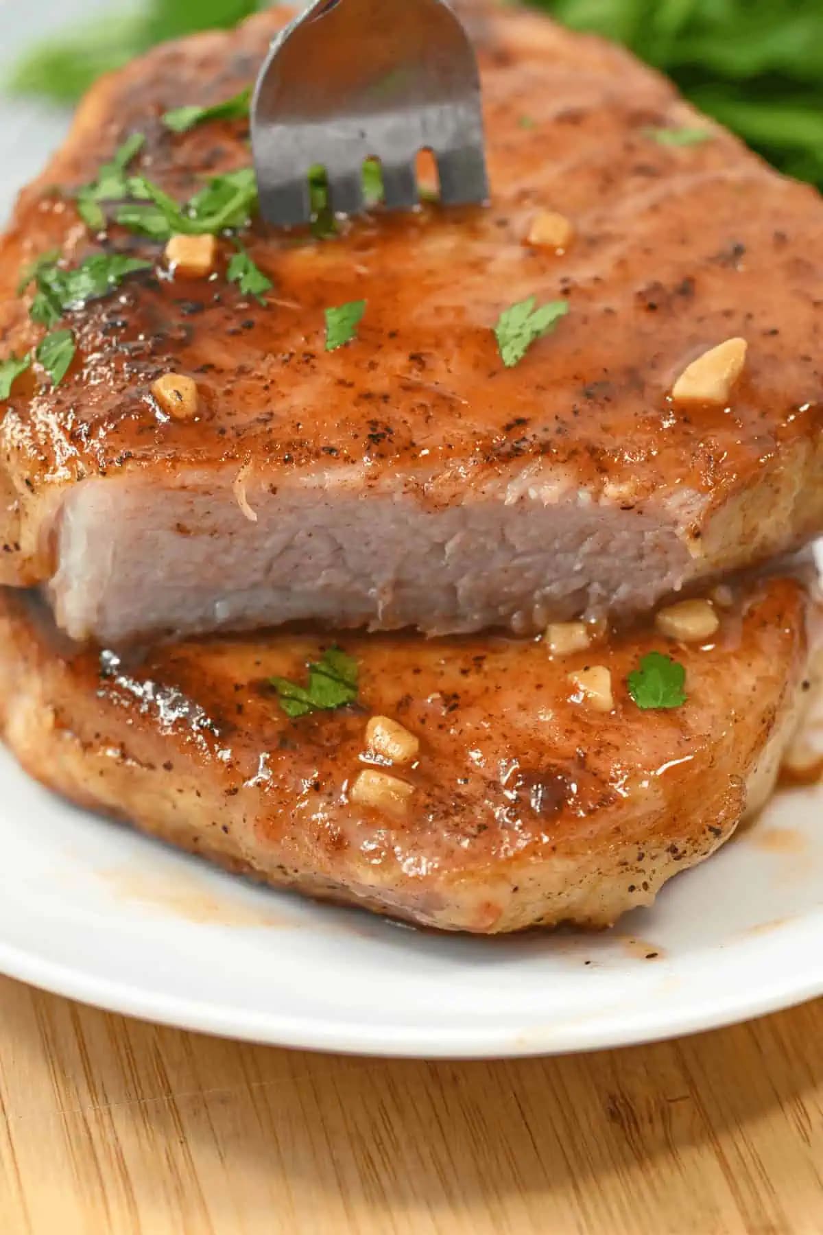 Honey Garlic Pork Chops