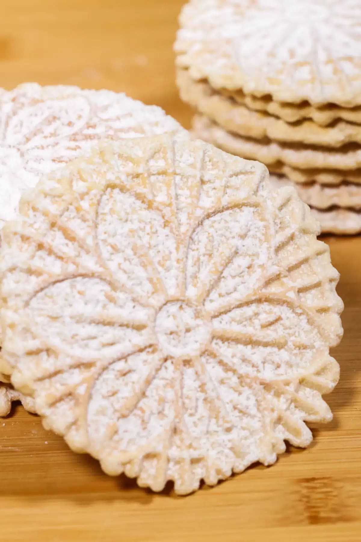 Pizzelle Cookies (Italian Waffle Cookies)