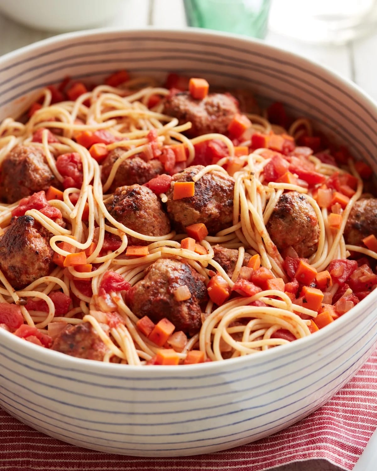 Spaghetti and Turkey Meatballs
