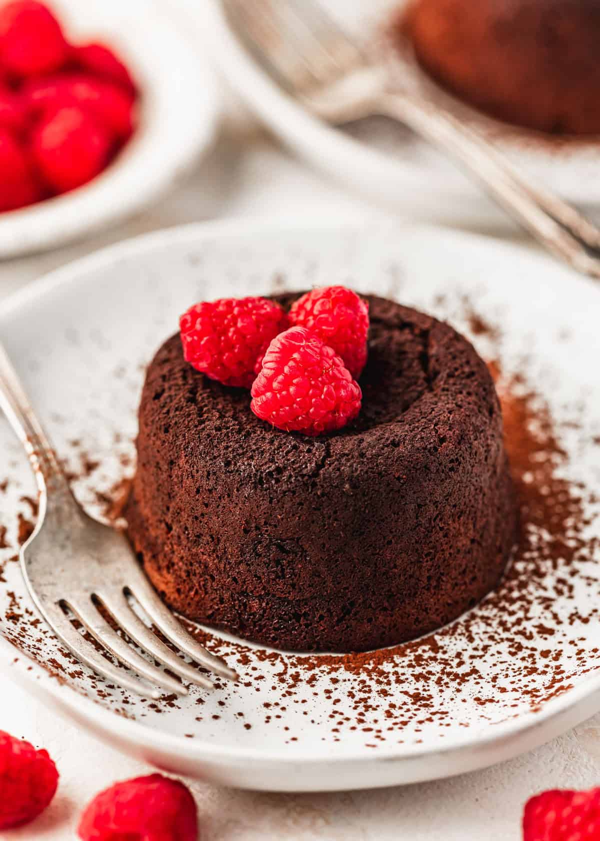 Chocolatey Molten Lava Cakes for Two