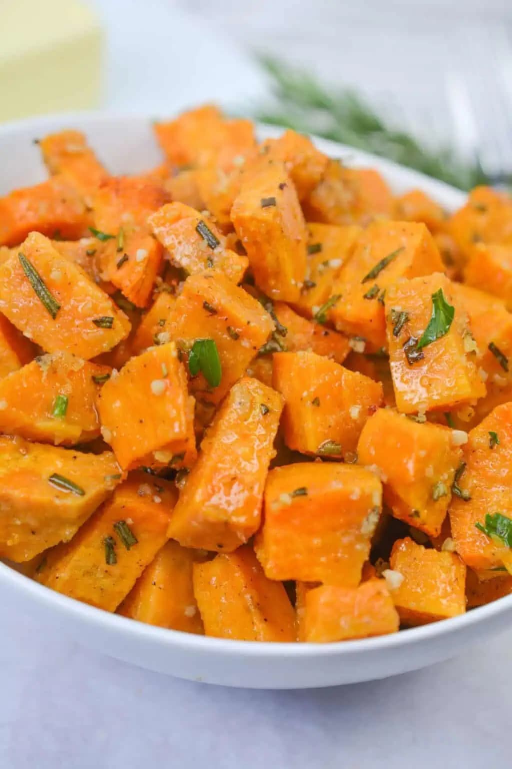Crispy Savory Sweet Potatoes