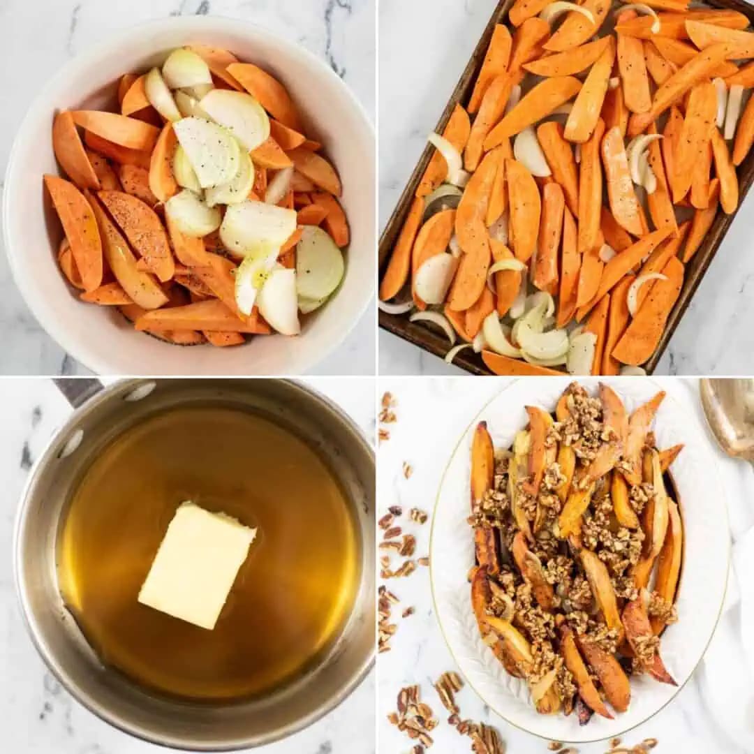 Roasted Spicy Sweet Potatoes