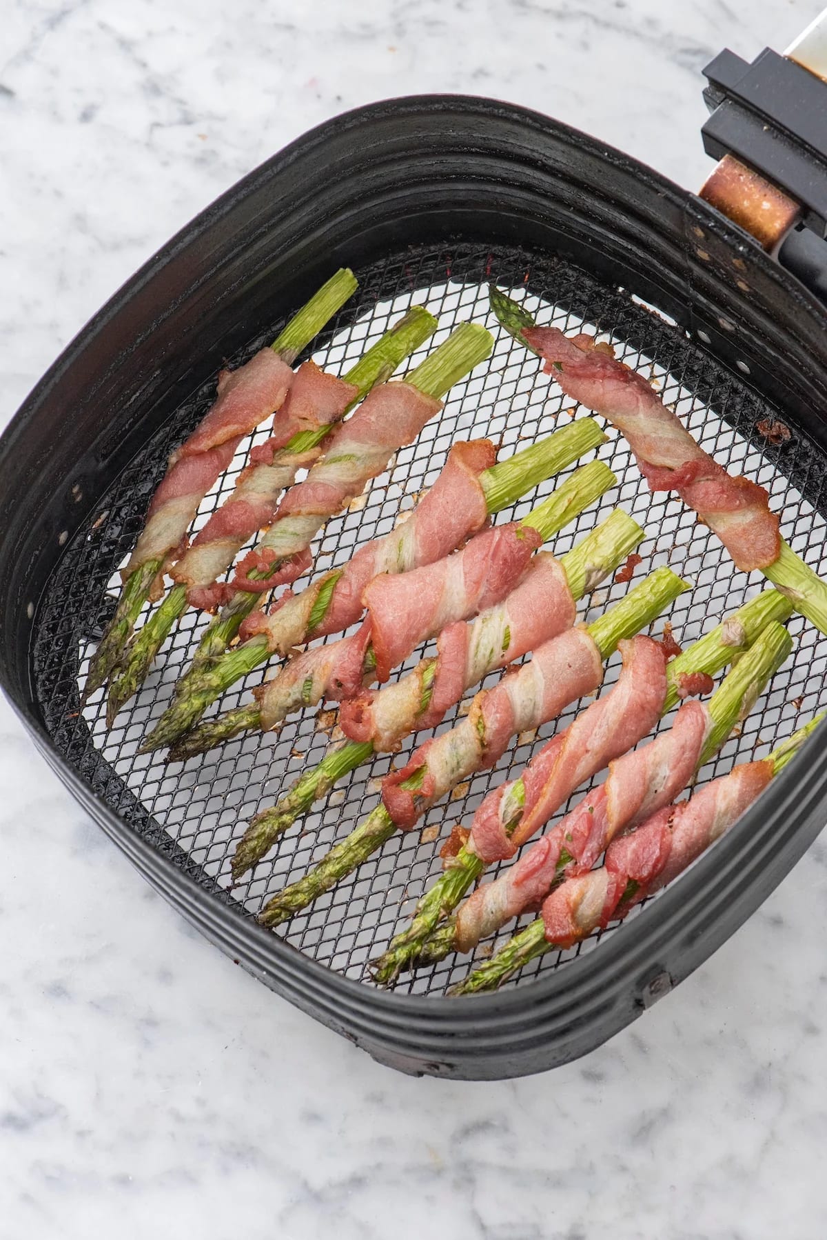 Air Fryer Bacon Wrapped Asparagus