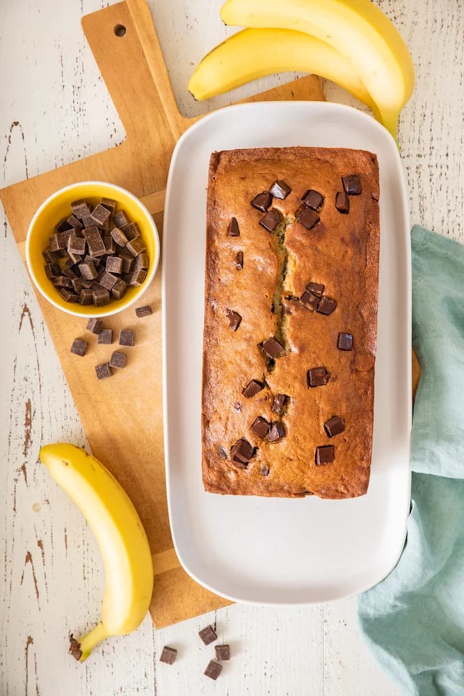 Banana Chocolate Chip Bread