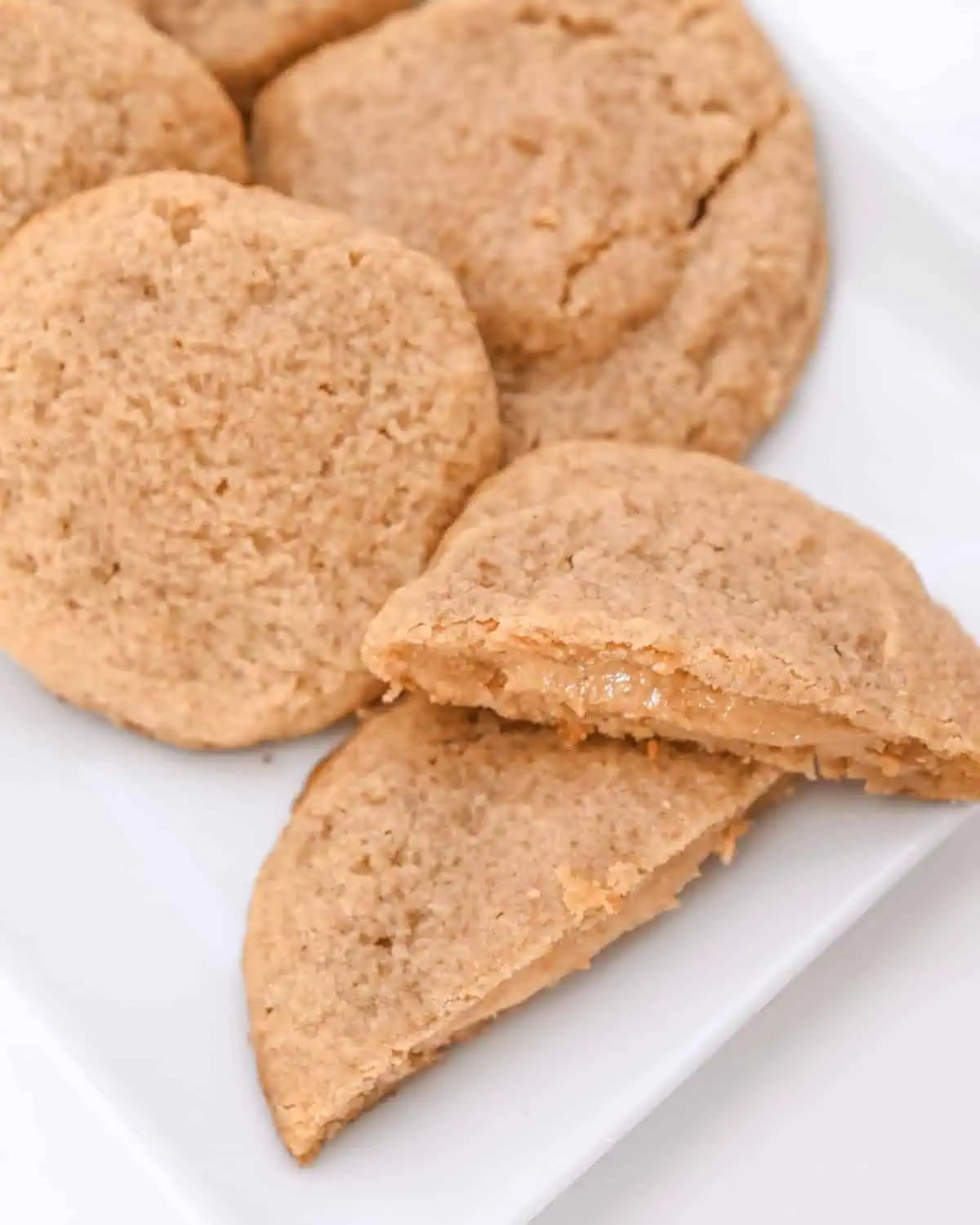 Peanut Butter Stuffed Cookies