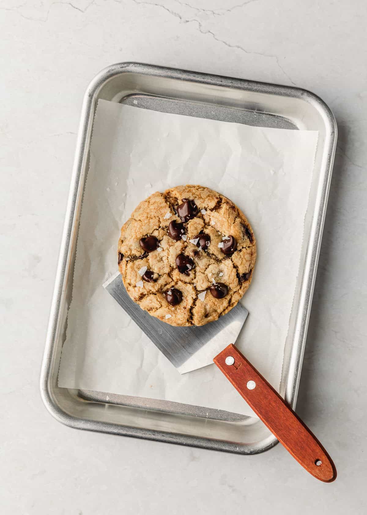 Easy Single Chocolate Chip Cookie