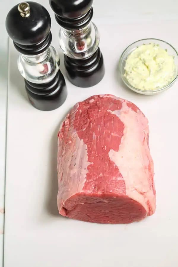 Garlic Herb Eye of Round Roast