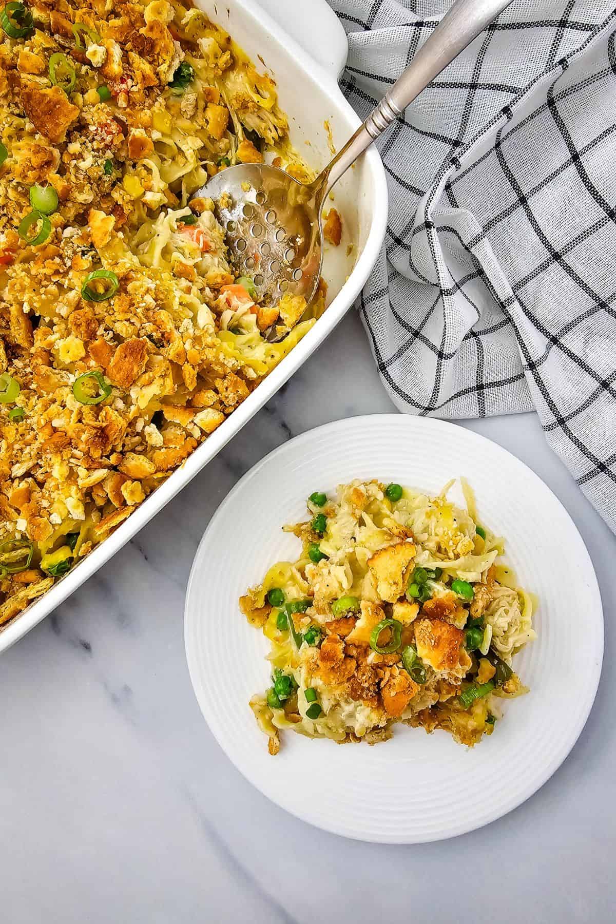 Creamy Chicken Noodle Casserole