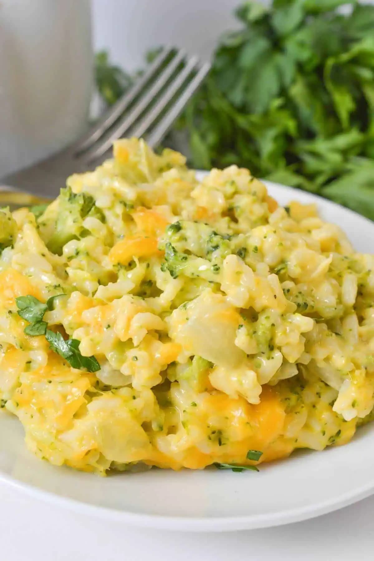 Velveeta Broccoli Rice Casserole