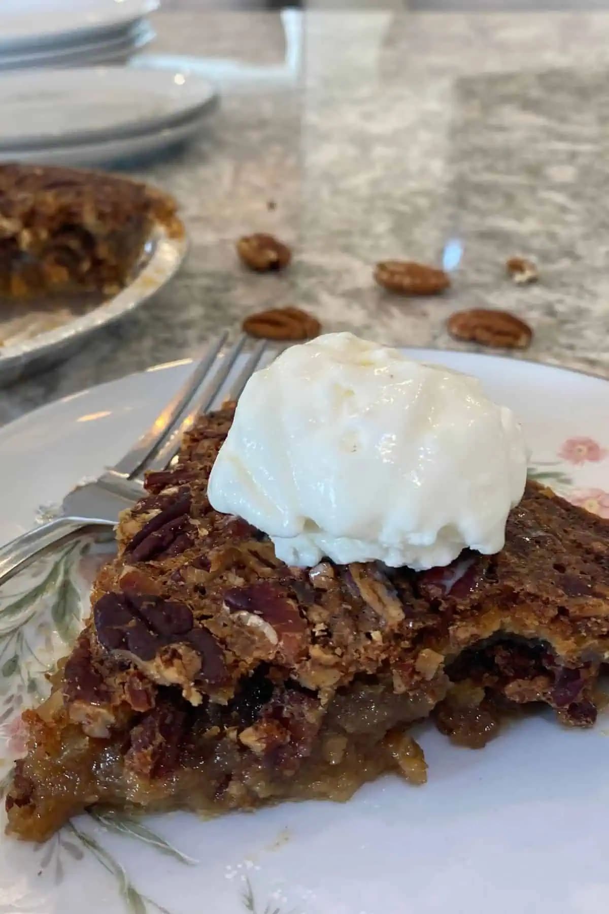 Maple Syrup Pecan Pie