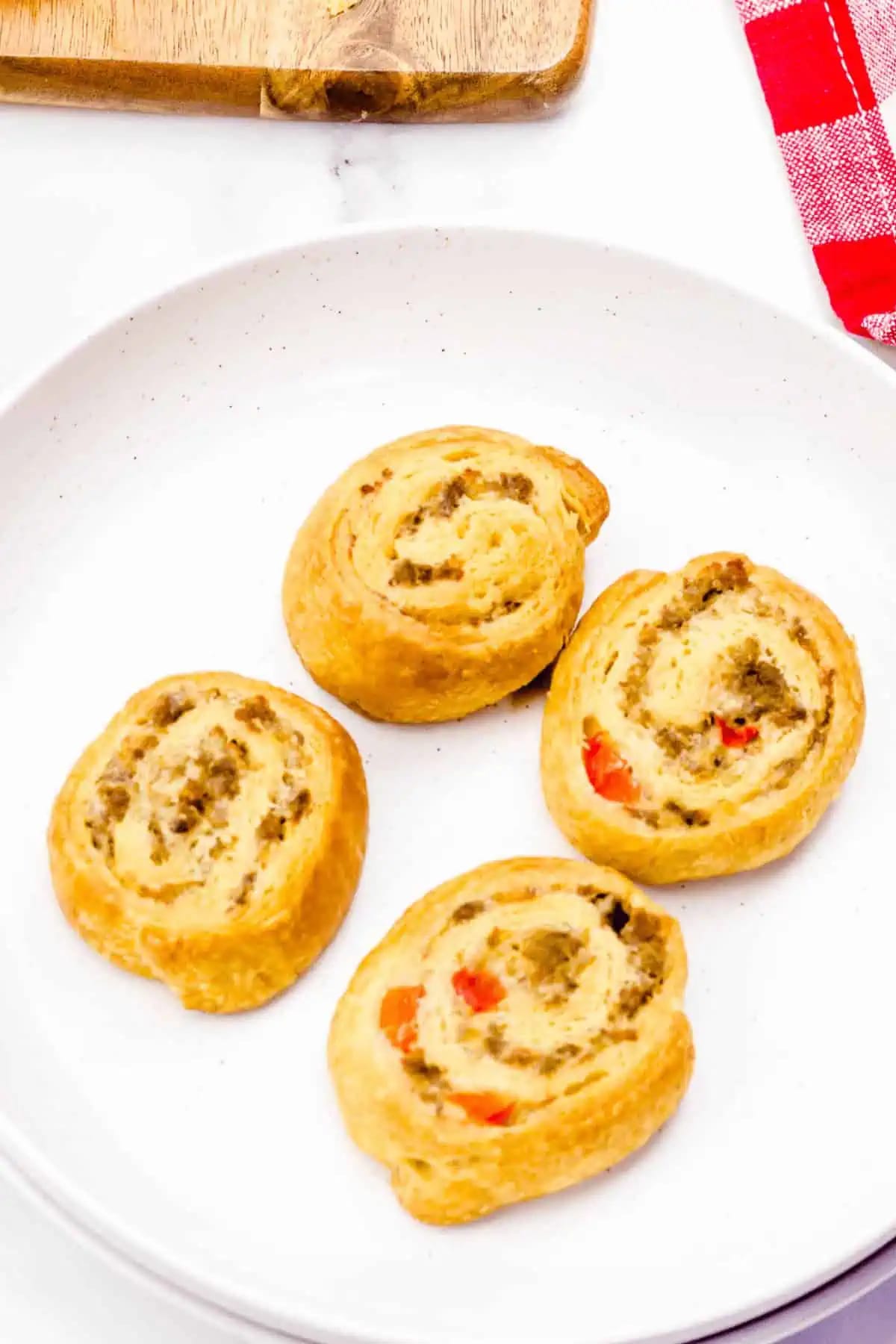 Sausage and Cream Cheese Crescent Rolls