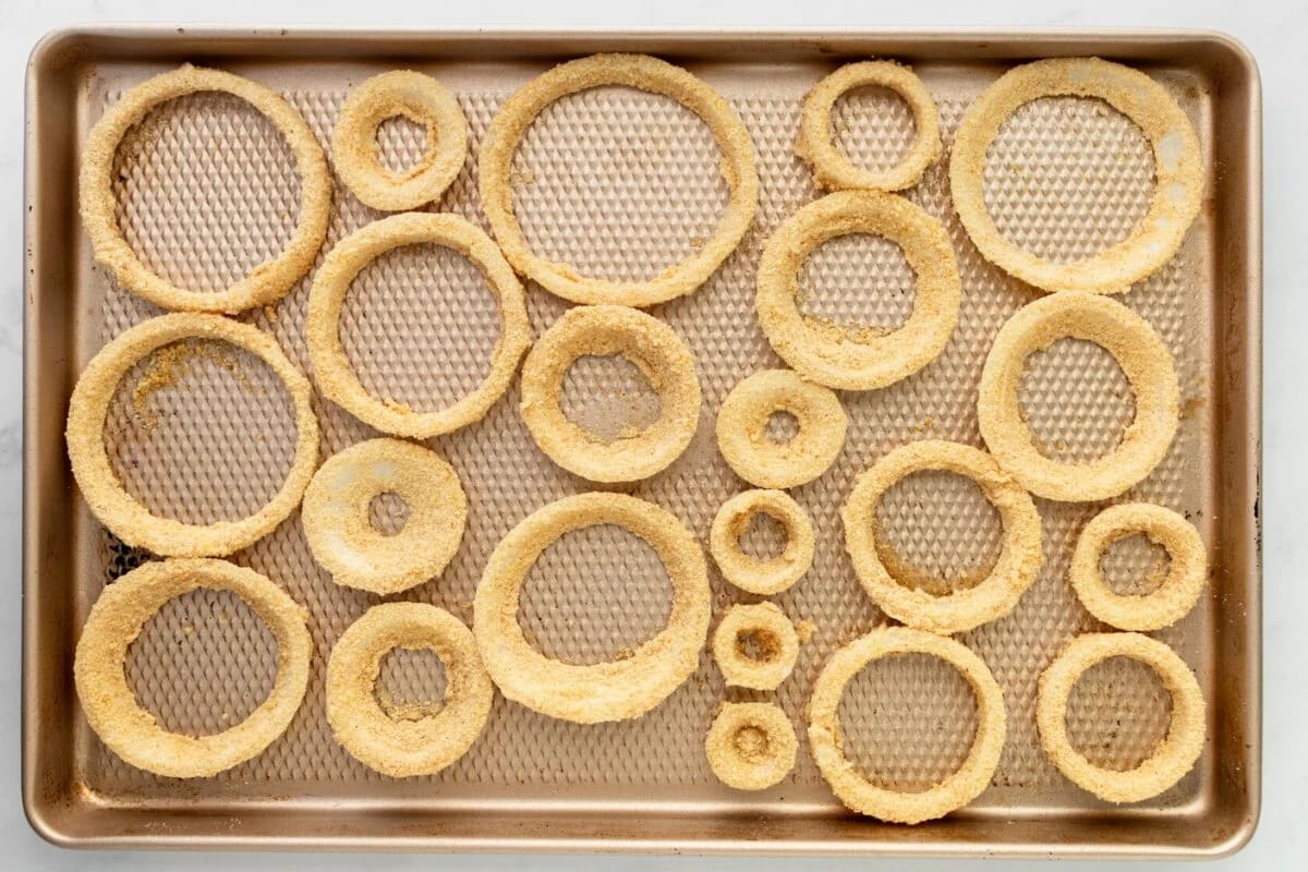 Crispy Baked Onion Rings