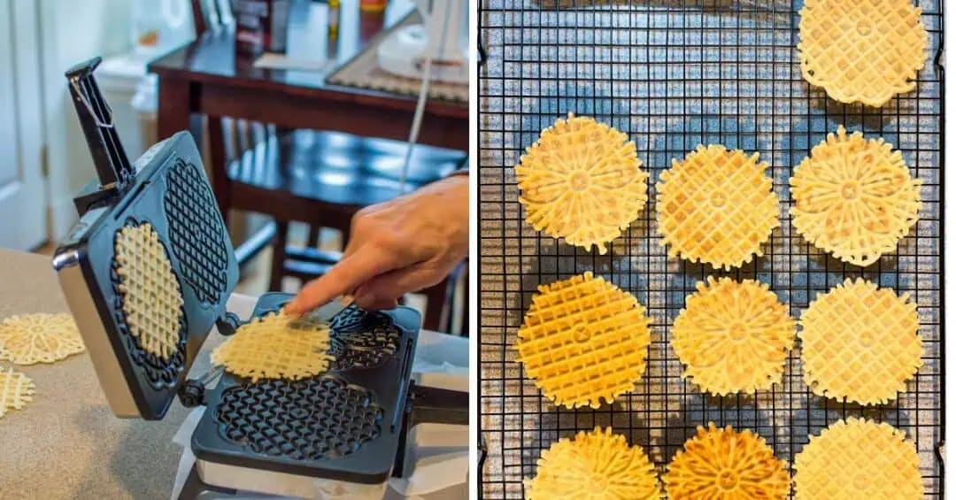 Pizzelle Cookies (Italian Waffle Cookies)
