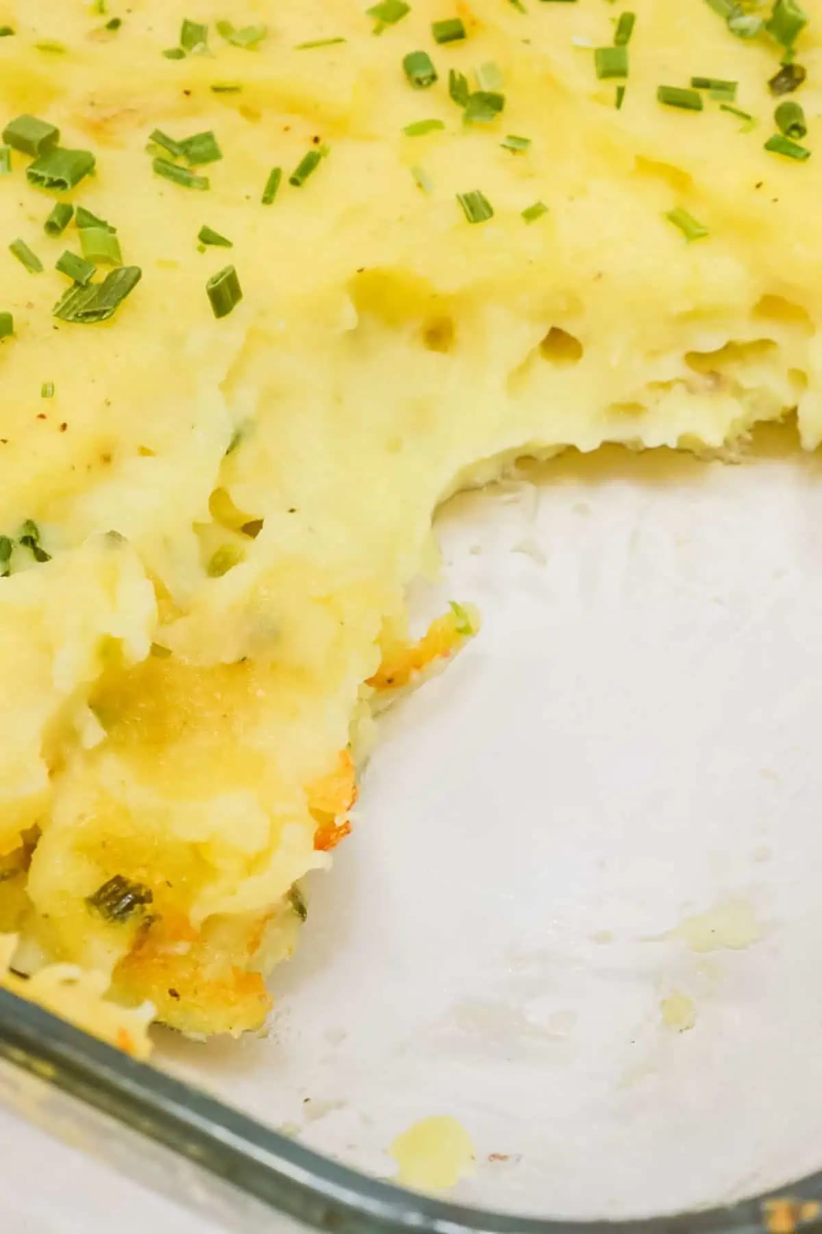 Baked Twice Mashed Potatoes