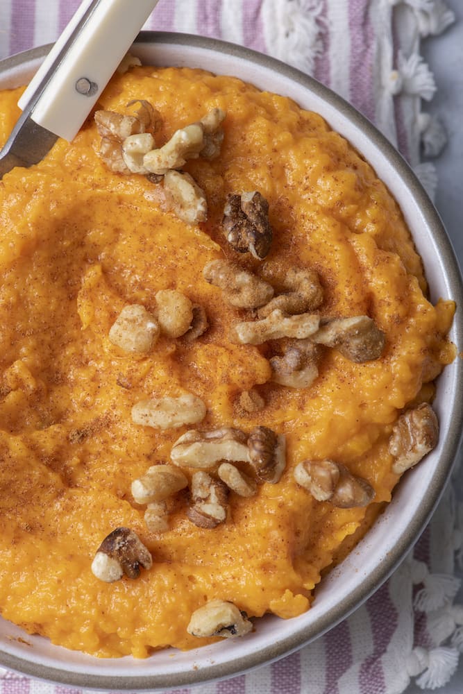 Vegan Whipped Coconut Sweet Potatoes