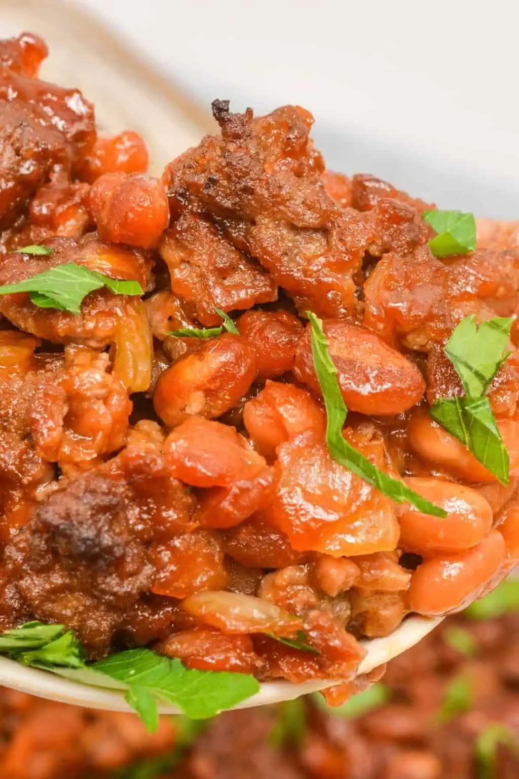 Baked Beans with Ground Beef