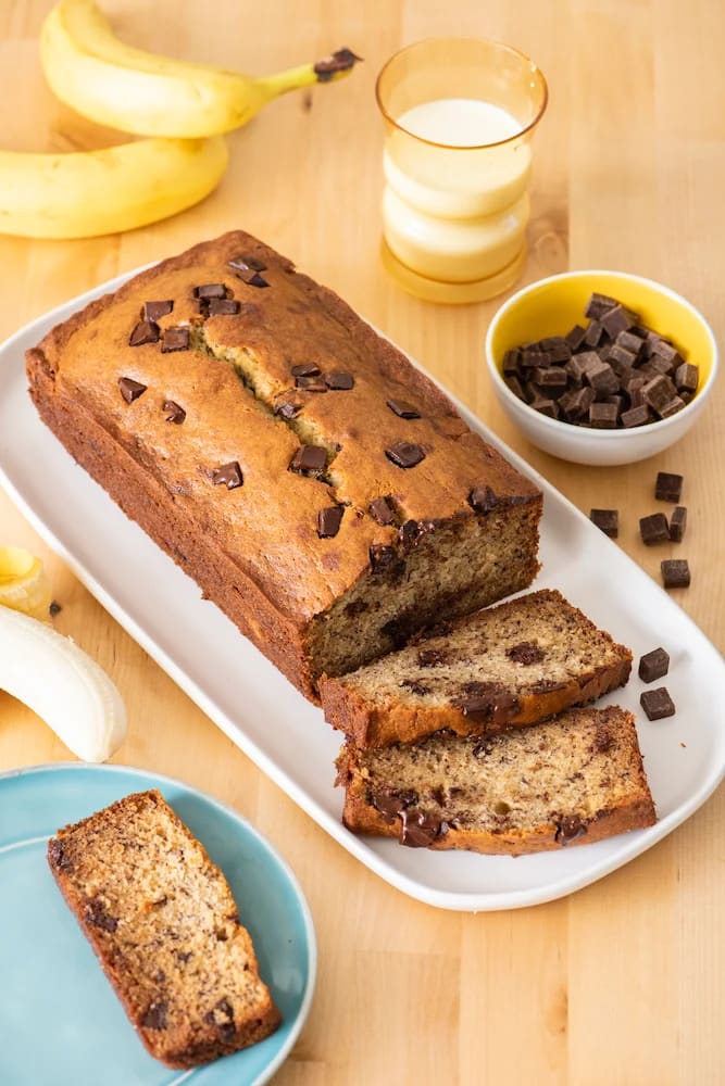 Banana Chocolate Chip Bread
